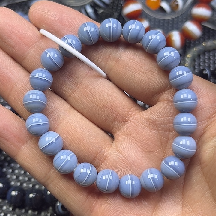 玛瑙/玉髓未镶嵌手串