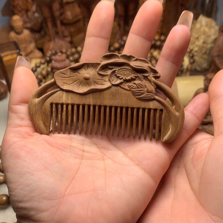 檀香木其他老山檀香手把件