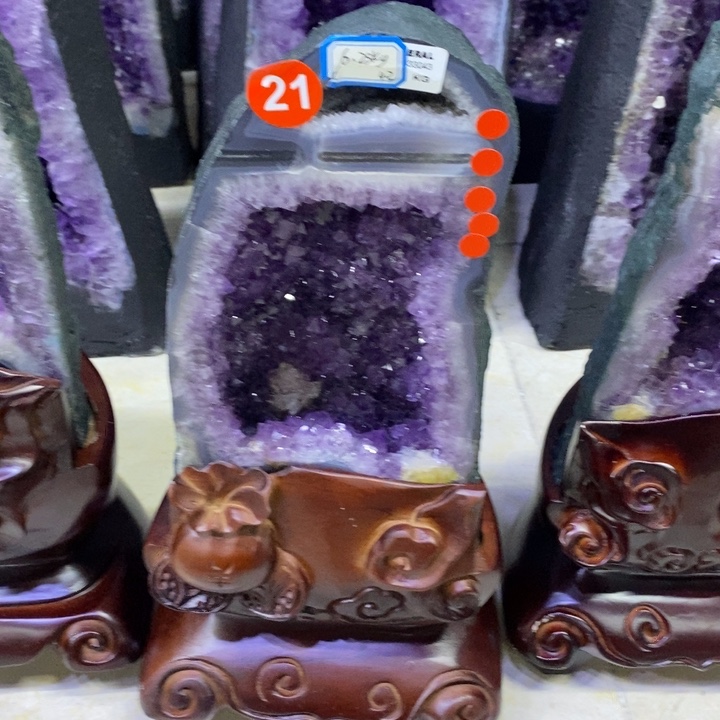 小葛摆件未镶嵌紫晶
