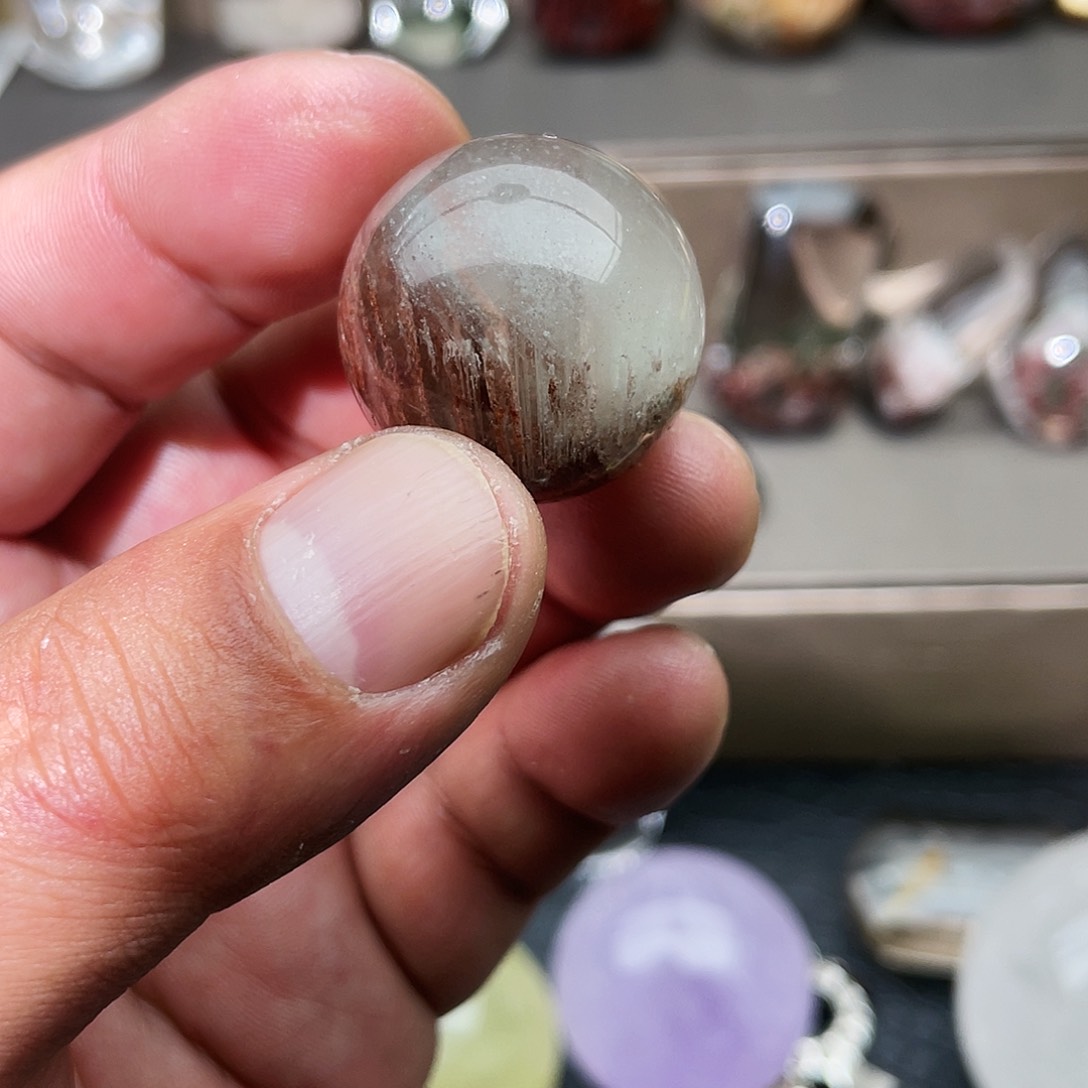 水晶颈饰未镶嵌甜**铮天然水晶