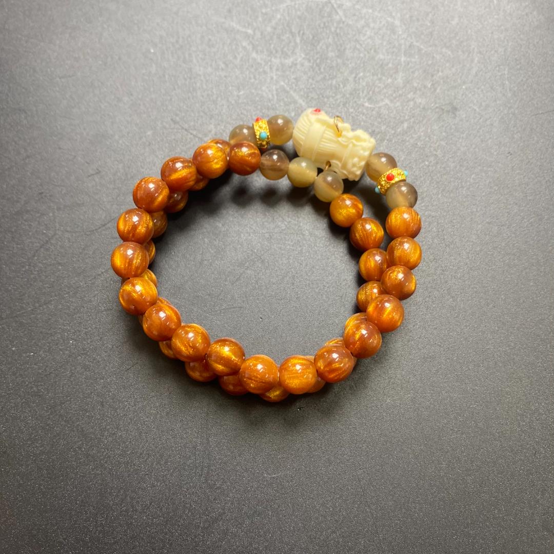 hl多圈 黄 纹理 涵哲堂高端精选