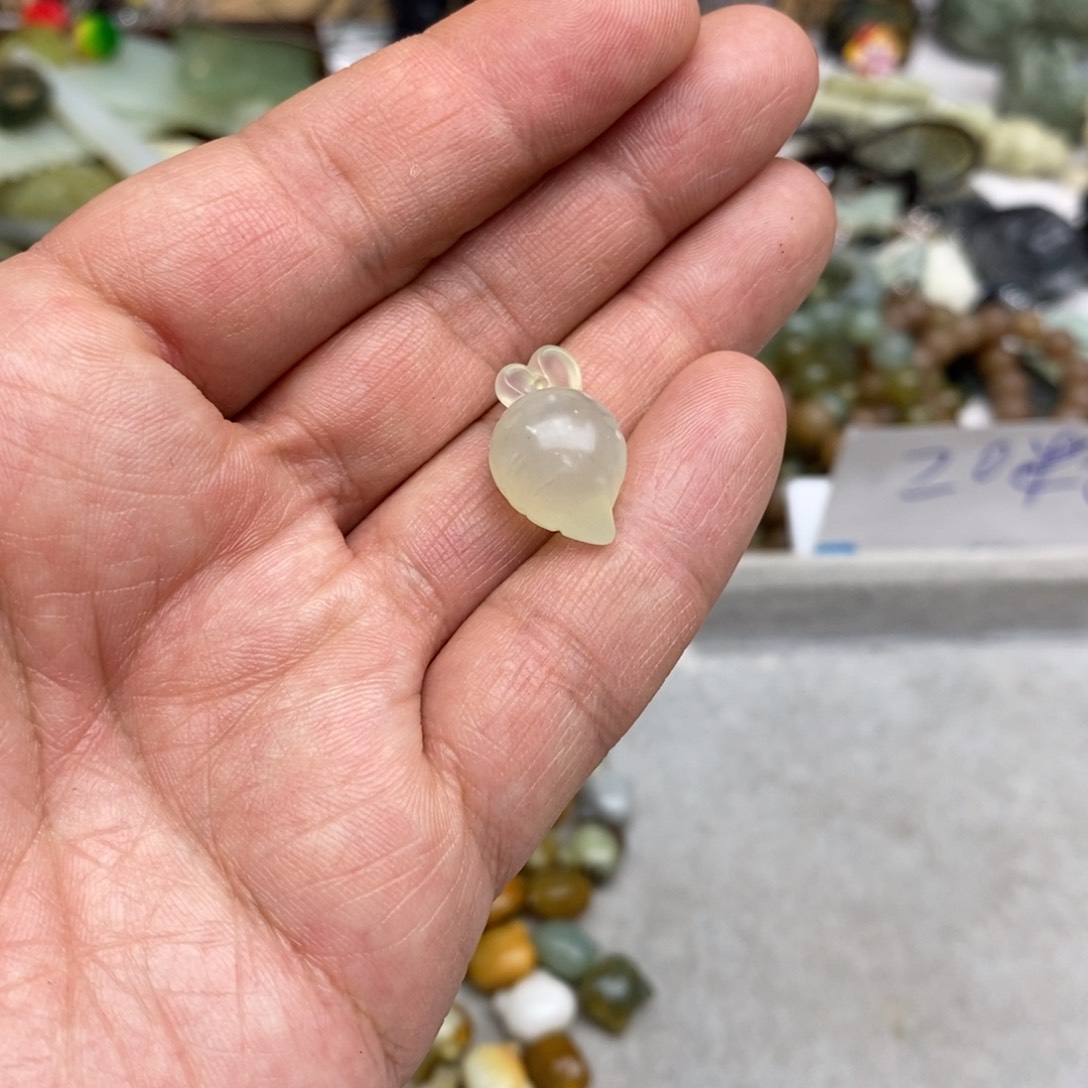 岫玉纯天然岫玉挂件戒指，假一赔十未镶嵌