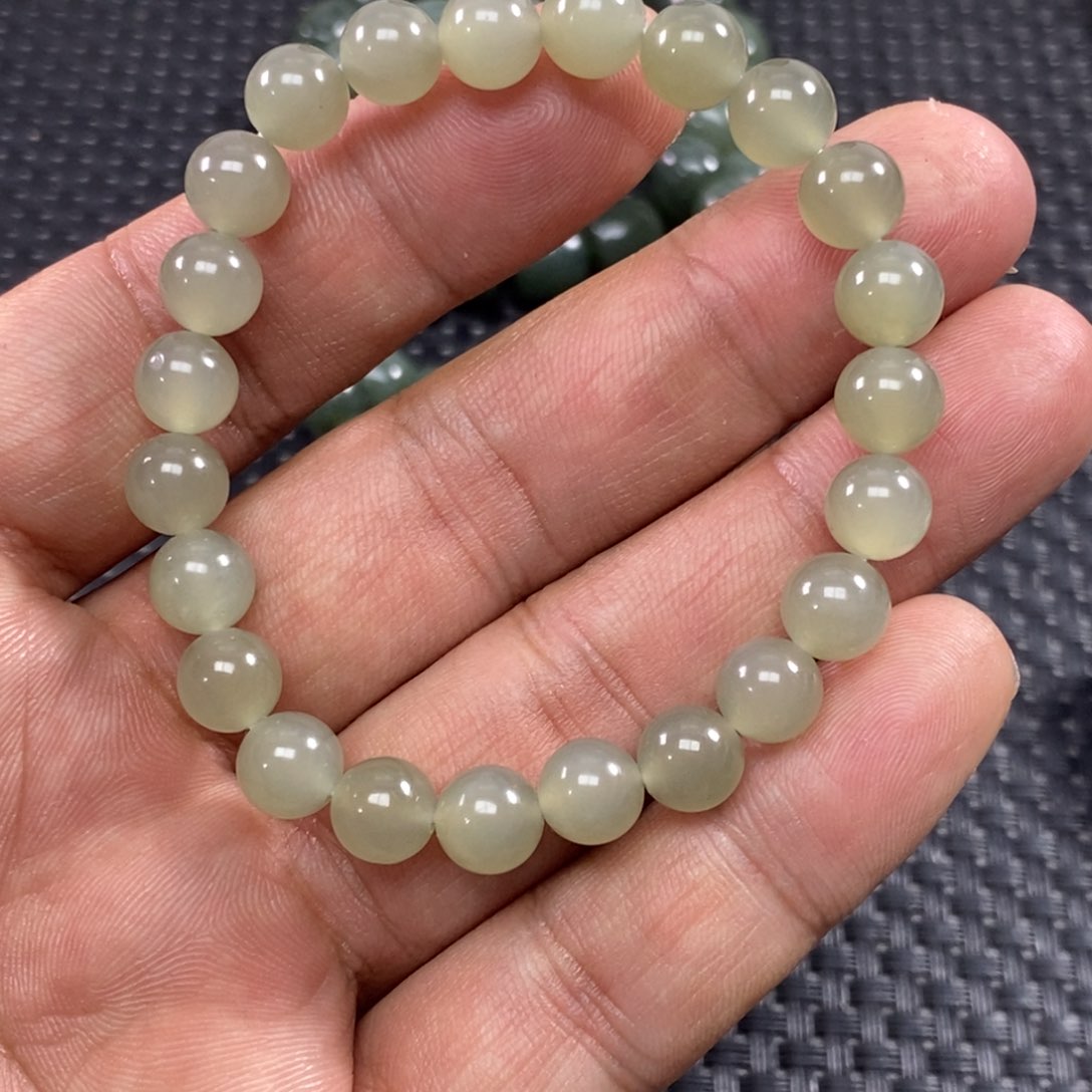 和田玉手链未镶嵌