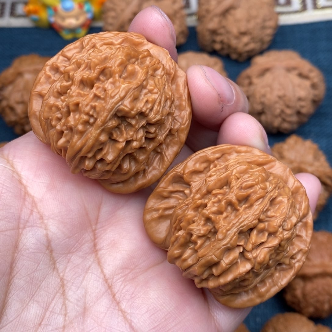 文玩核桃把件曲***散41汉高楼全品