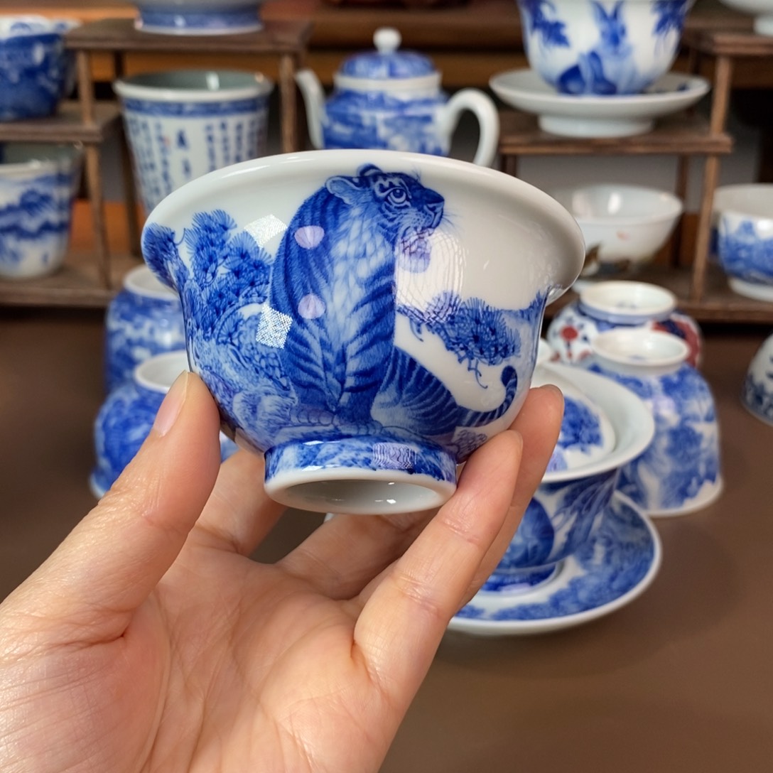 景德镇陶瓷手工手绘