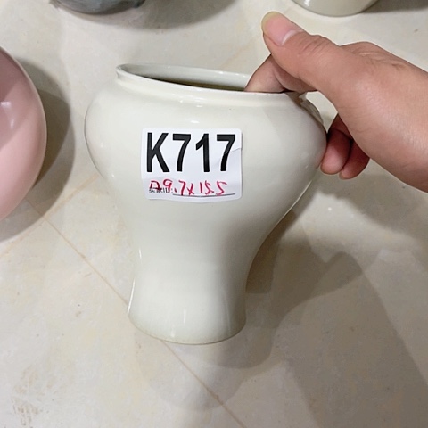 红陶景德镇花盆手工艺品