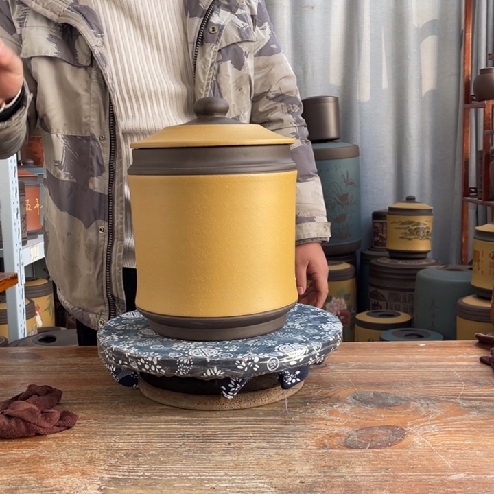 紫砂茶叶罐茶叶罐