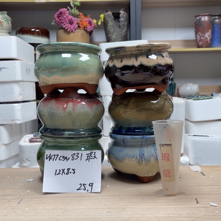 粗陶多肉花盆微瑕831