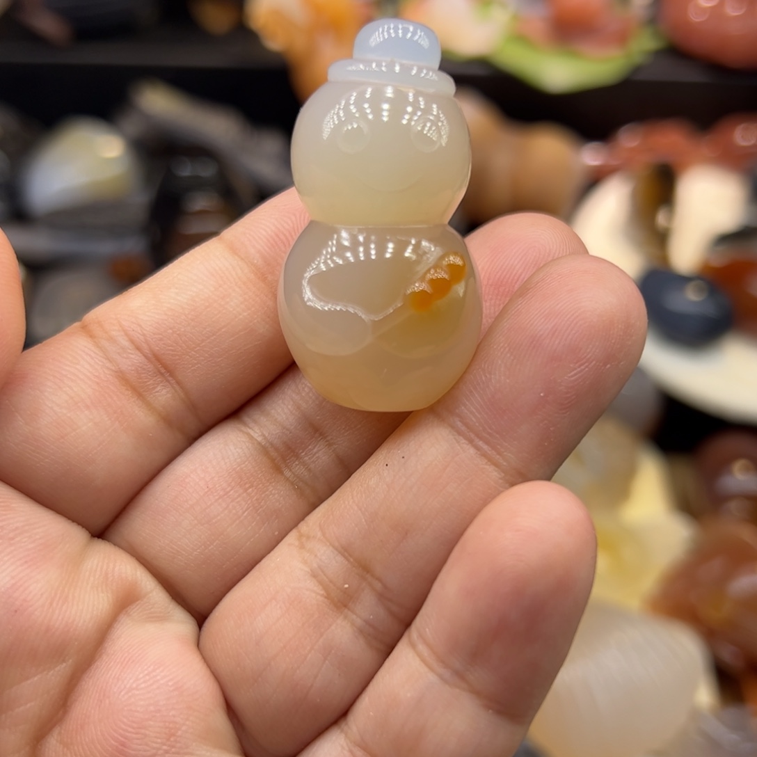 玛瑙/玉髓未镶嵌挂件