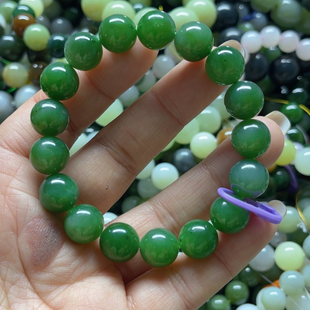 和田玉手链未镶嵌