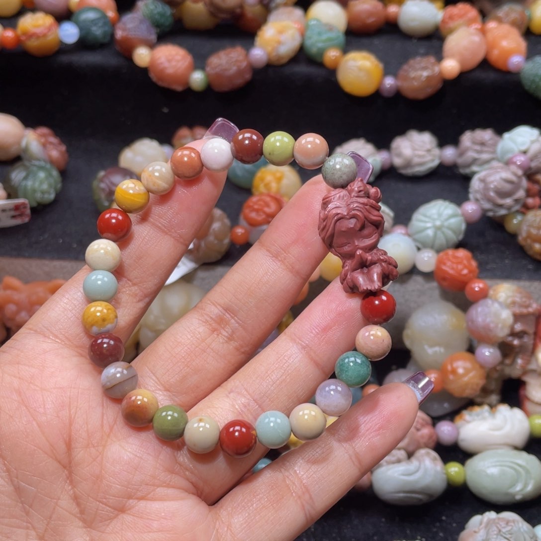 石英质玉手链未镶嵌