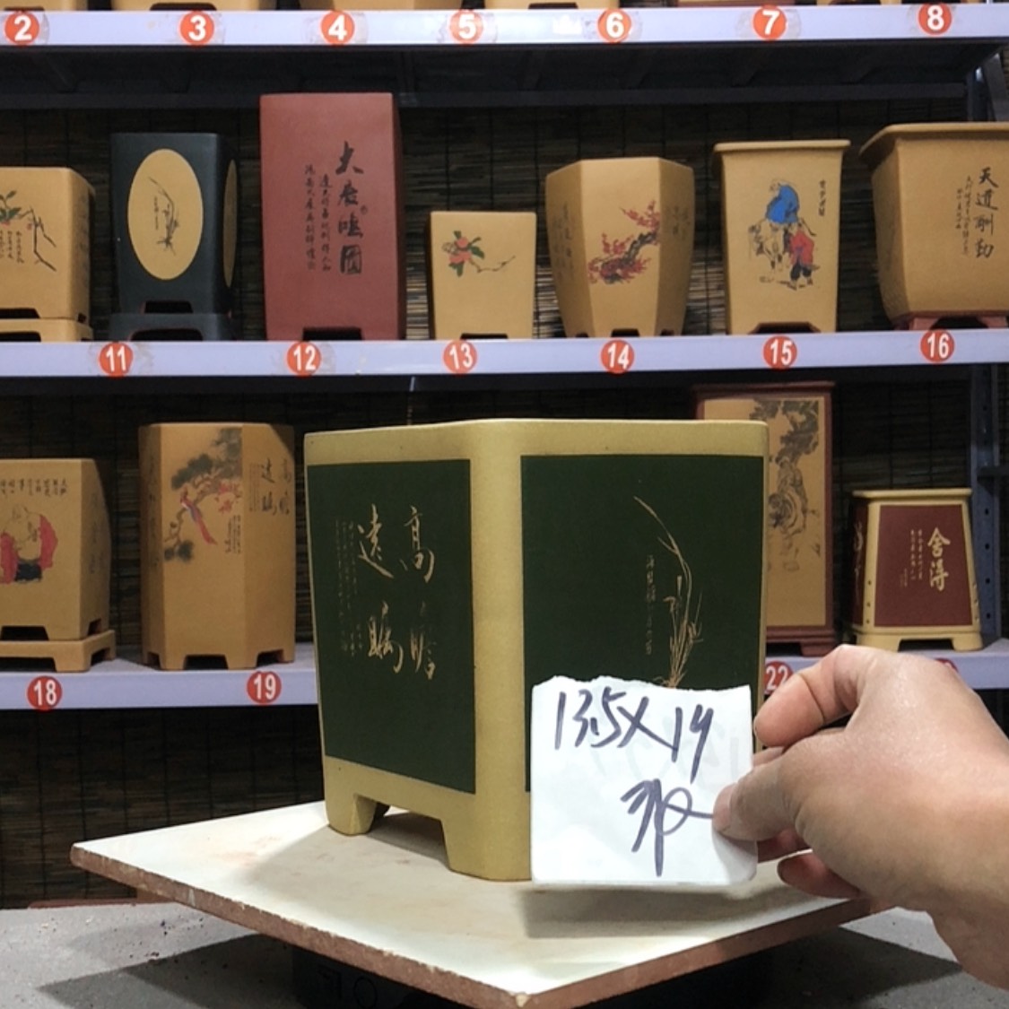 【闪购商品】紫砂花盆手工制作