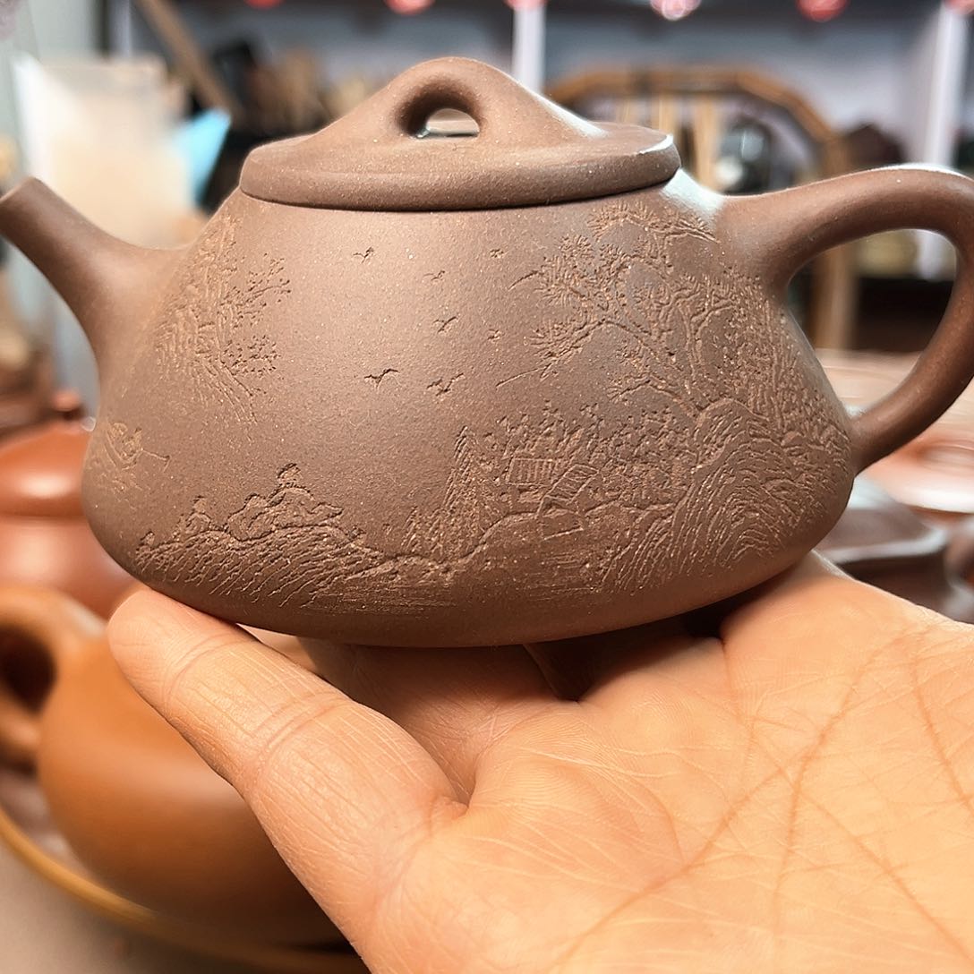 紫砂茶壶全手工制作