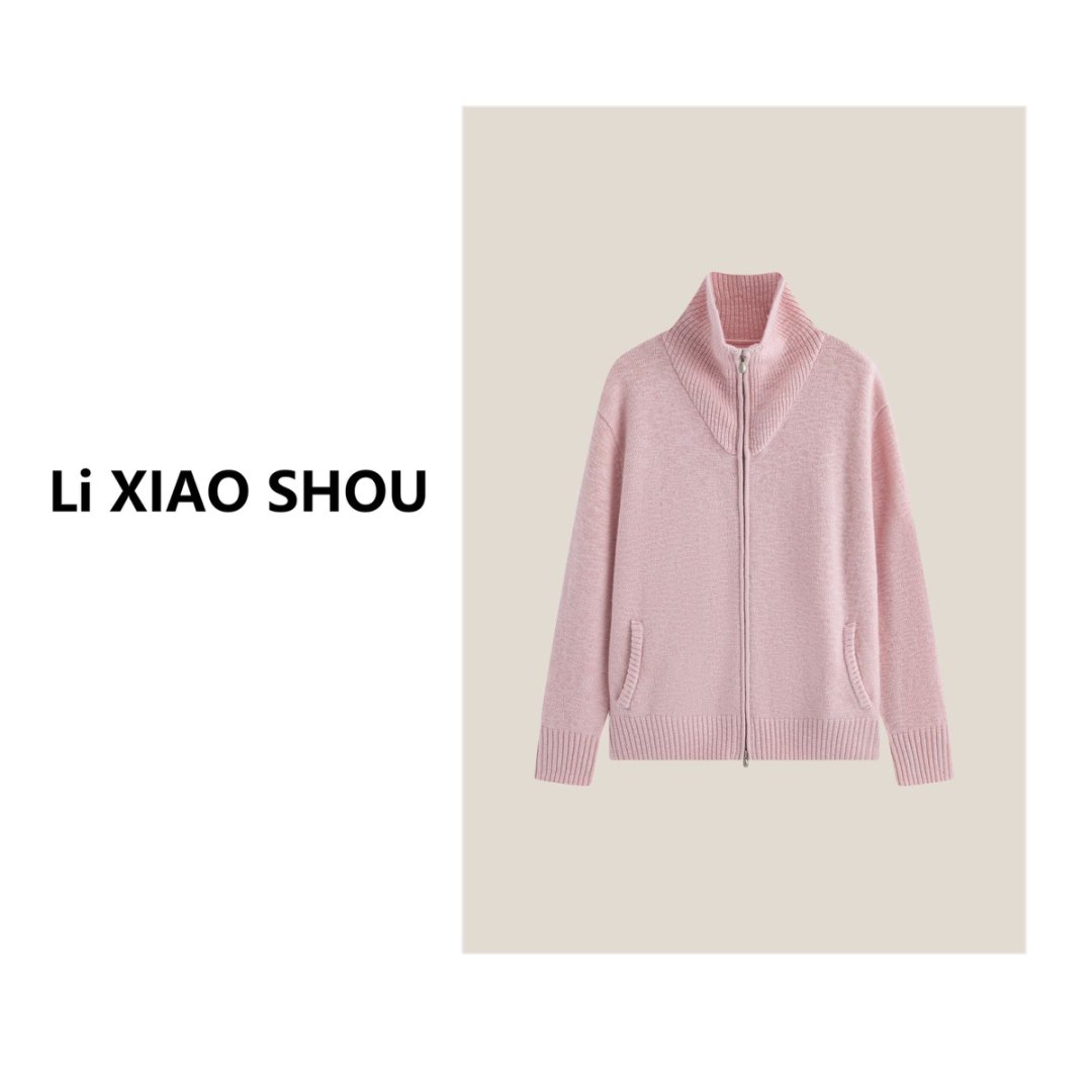 【李小瘦大码女装】新款百搭舒适宽松休闲针织羊毛衫5560D