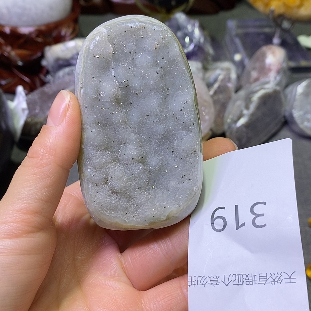 紫晶未镶嵌珠宝半成品