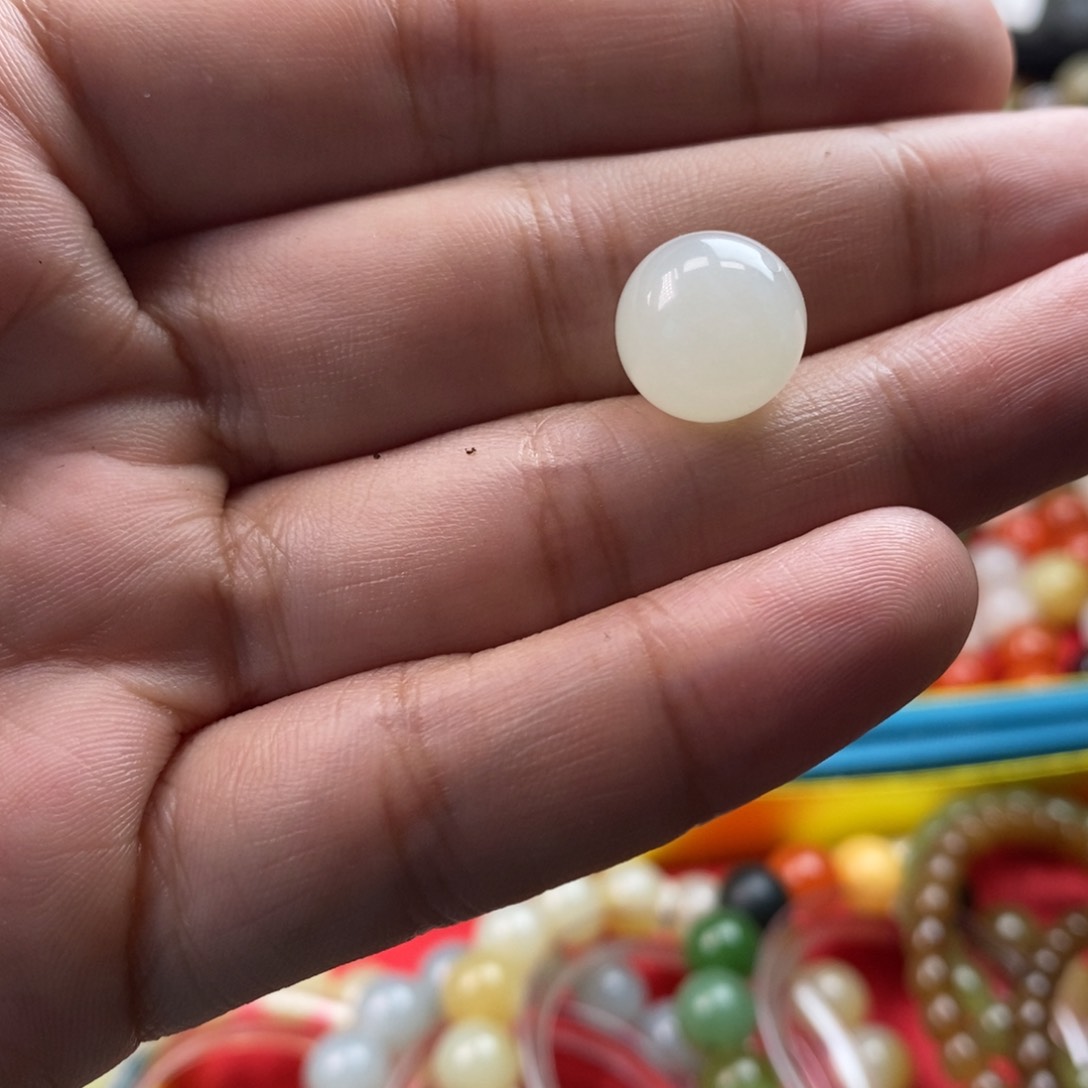 和田玉未镶嵌珠宝奇石卡12白玉y