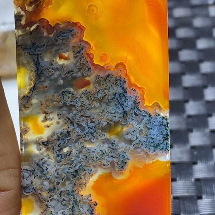 玛瑙/玉髓颈饰足银镀金镶嵌千*