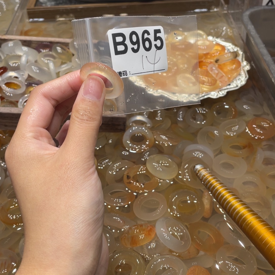 玛瑙/玉髓未镶嵌戒指965