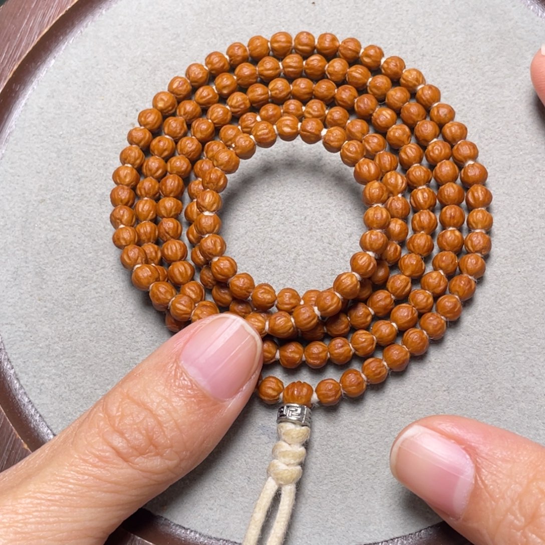 柏香籽/百香籽吊坠莲花