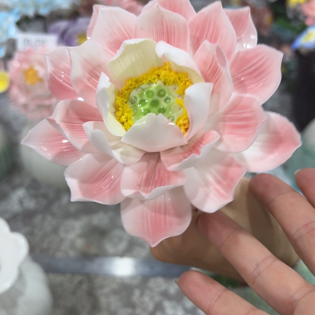 陶瓷花满20元发货退款的拉黑