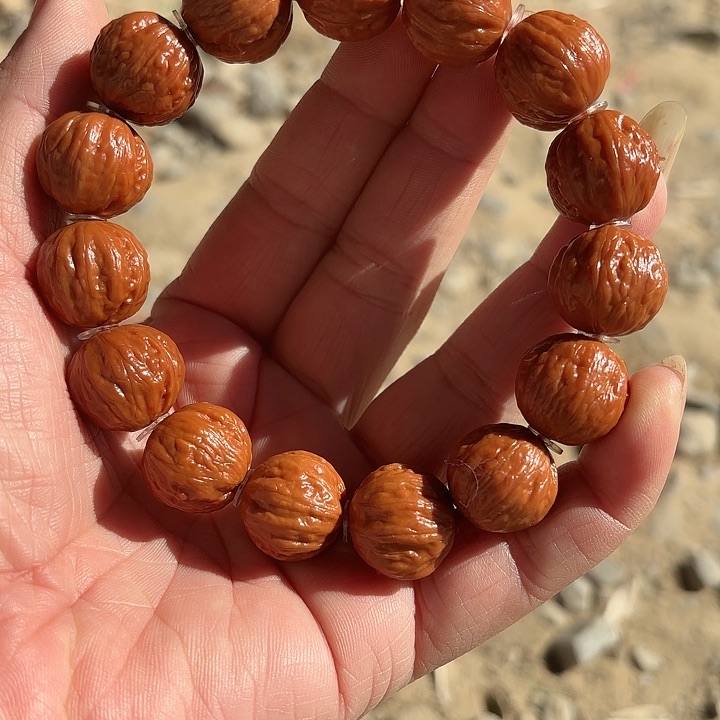 文玩核桃手串野生