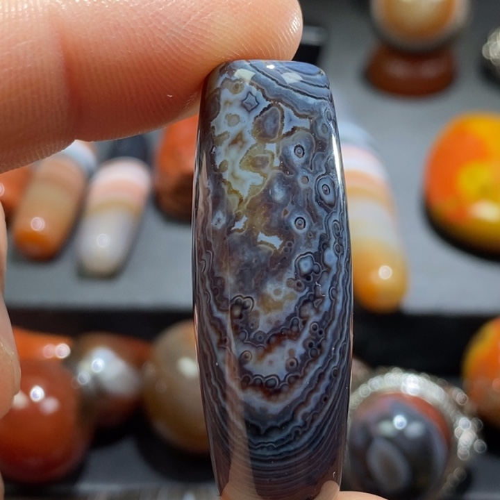 玛瑙/玉髓未镶嵌挂件