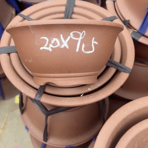 紫砂花盆   100/8。 20-9,5