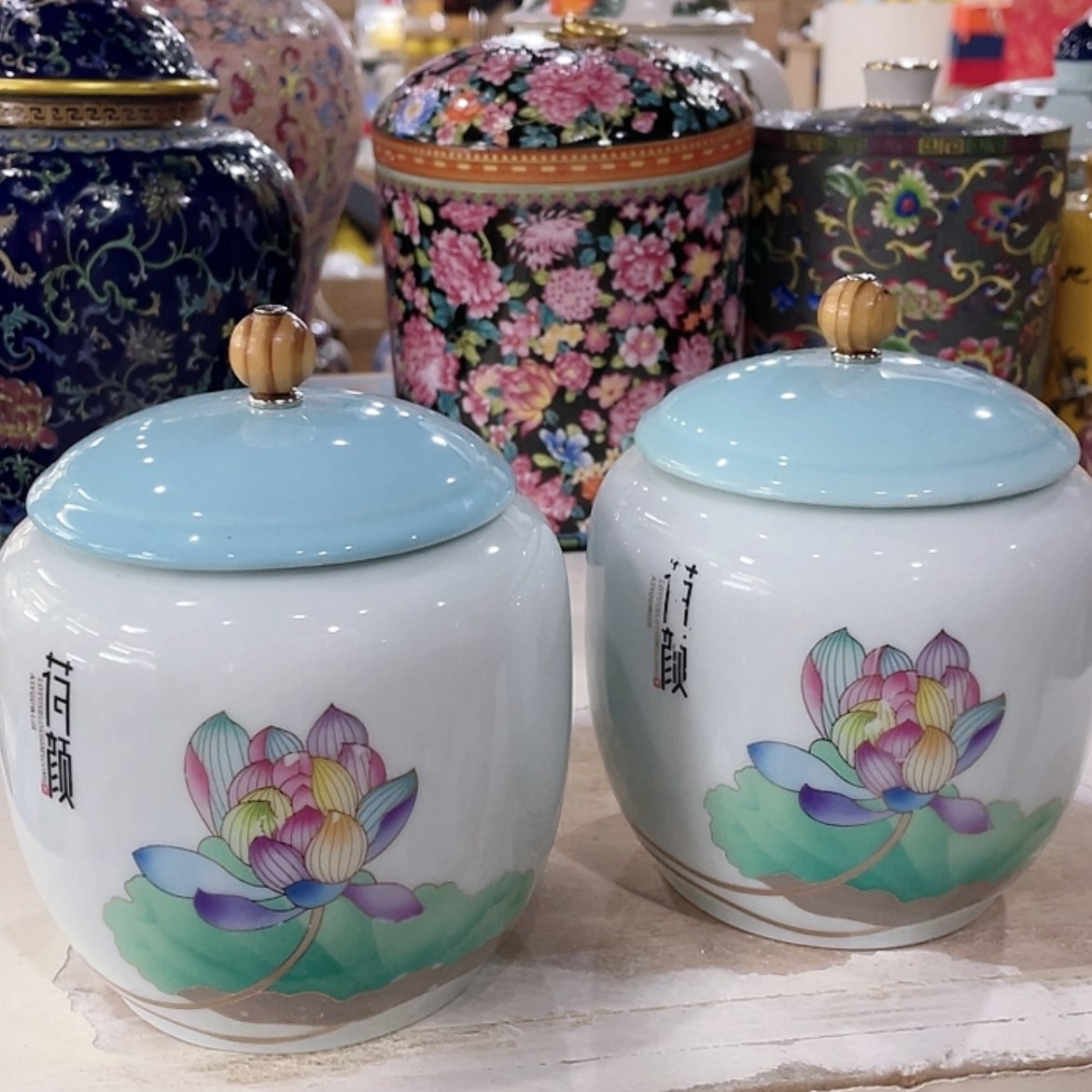 【闪购商品】罐陶瓷茶叶罐密封罐