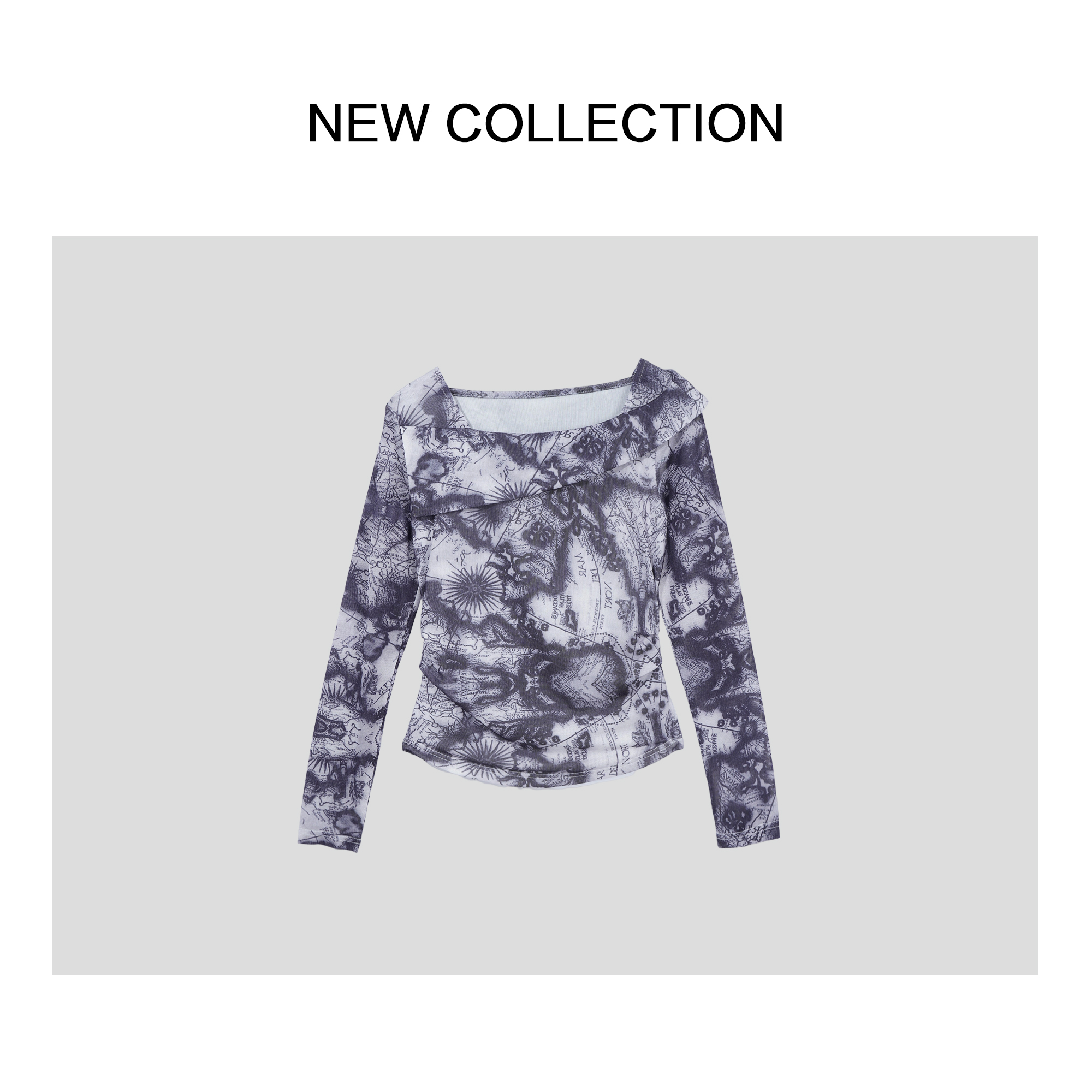 【二姐专属】新款气质时尚网红休闲T恤 T1518025B