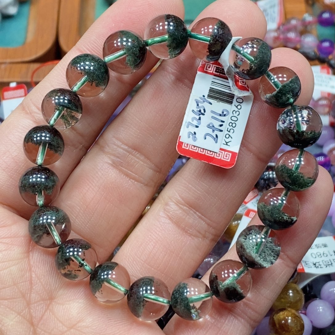 水晶手串未镶嵌天然