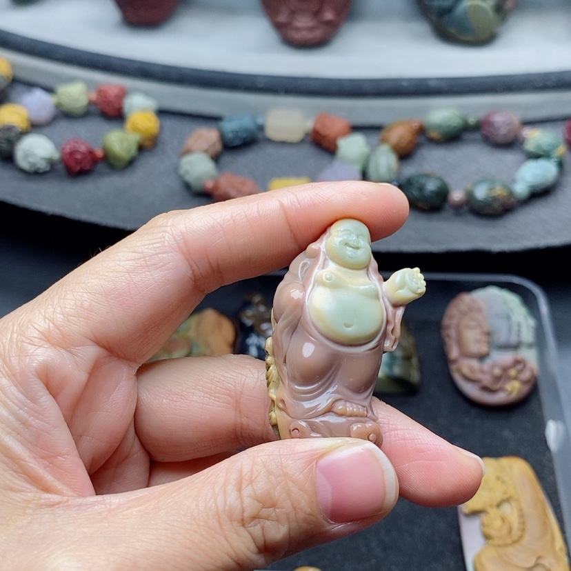【闪购商品】定制石英质玉吊坠未镶嵌