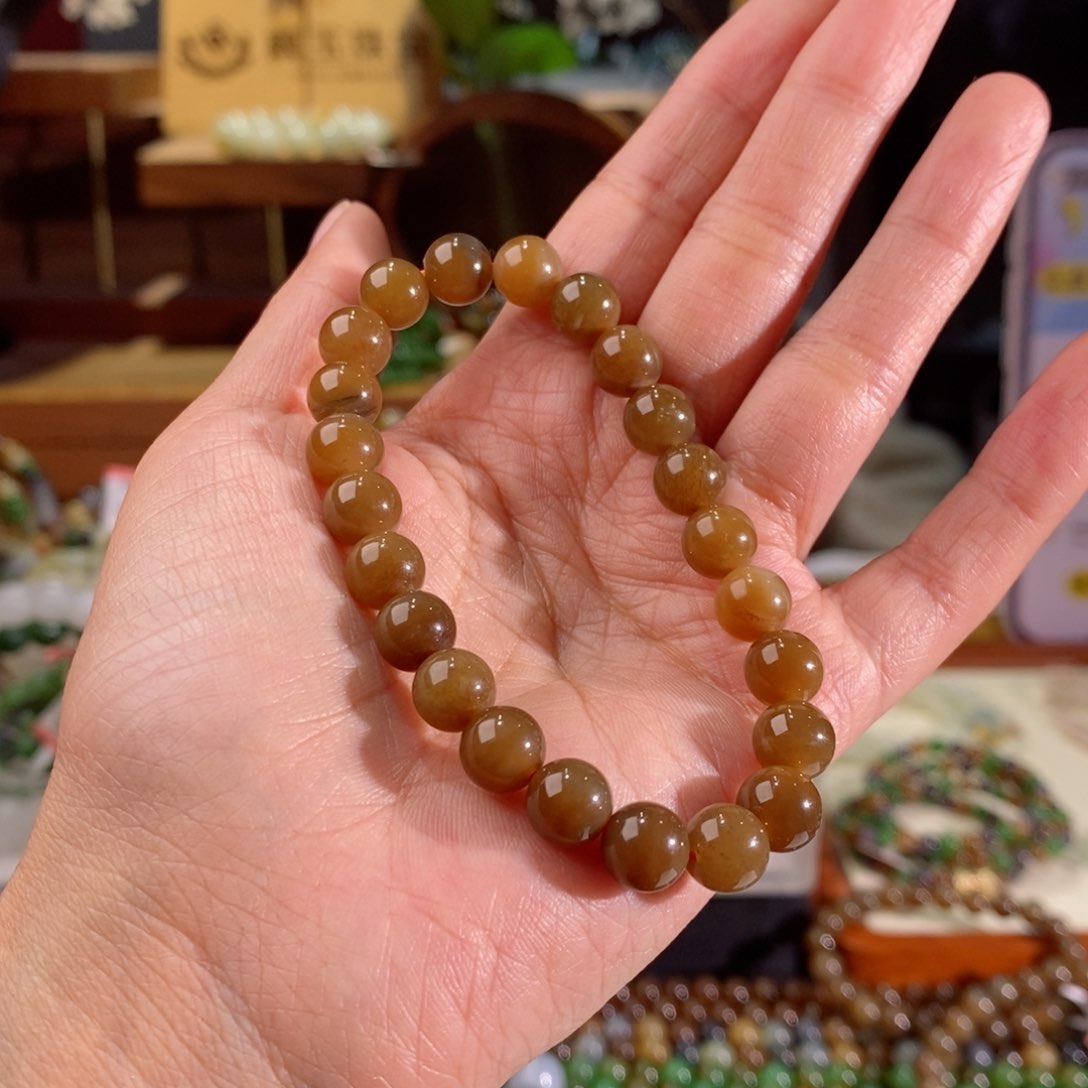 和田玉手串多样性拍一发一未镶嵌