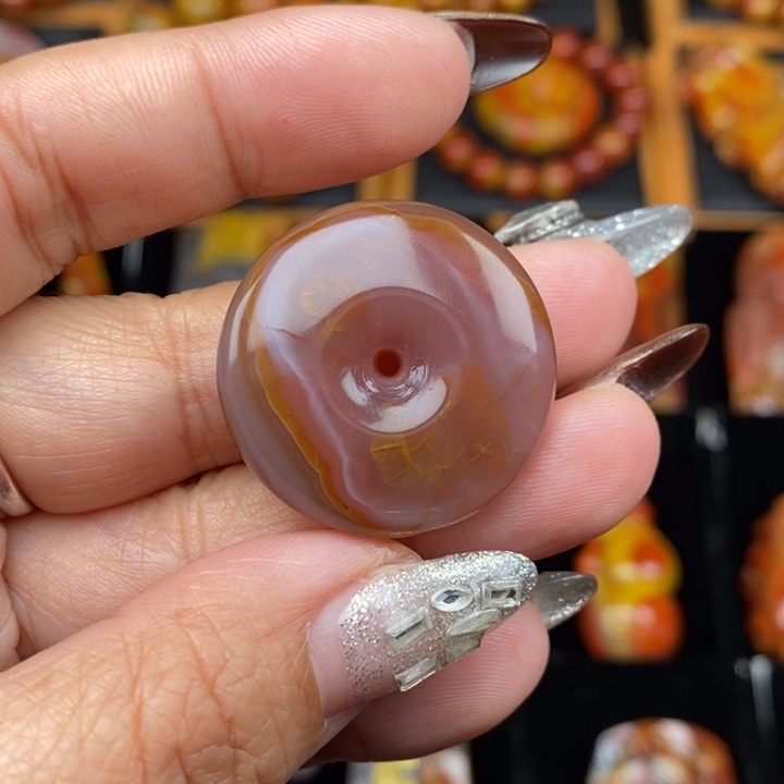 玛瑙/玉髓未镶嵌颈饰