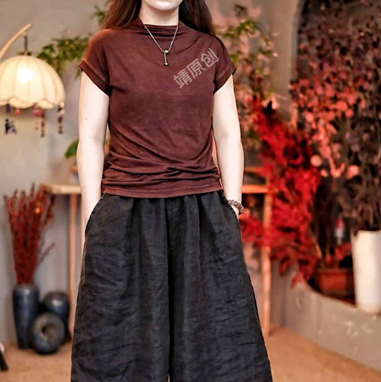 2818【靖靖原创】高品质原单打底衫（长65胸围105）