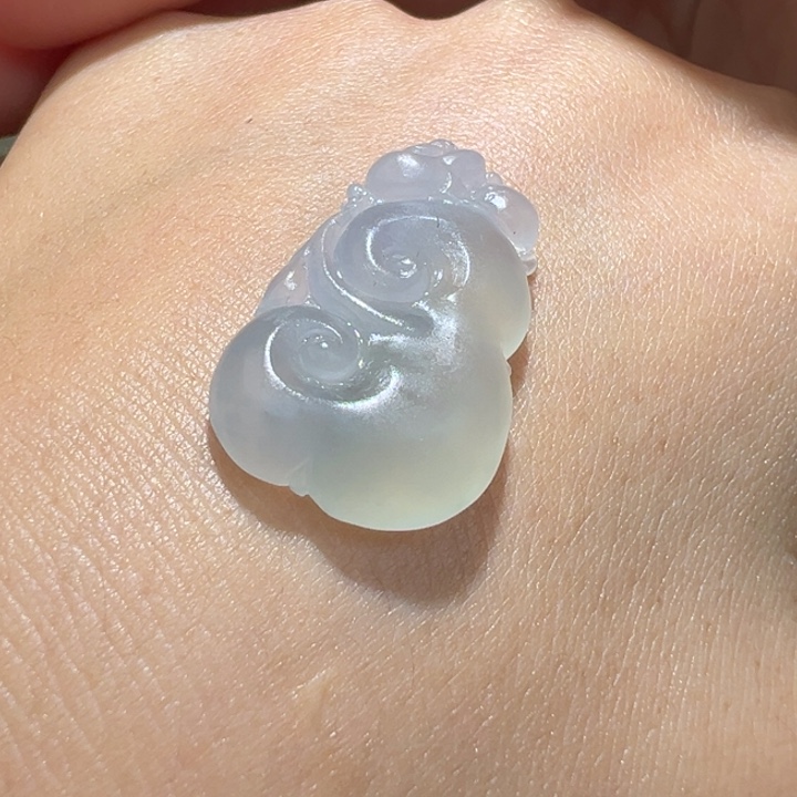 未镶嵌定制翡翠如意