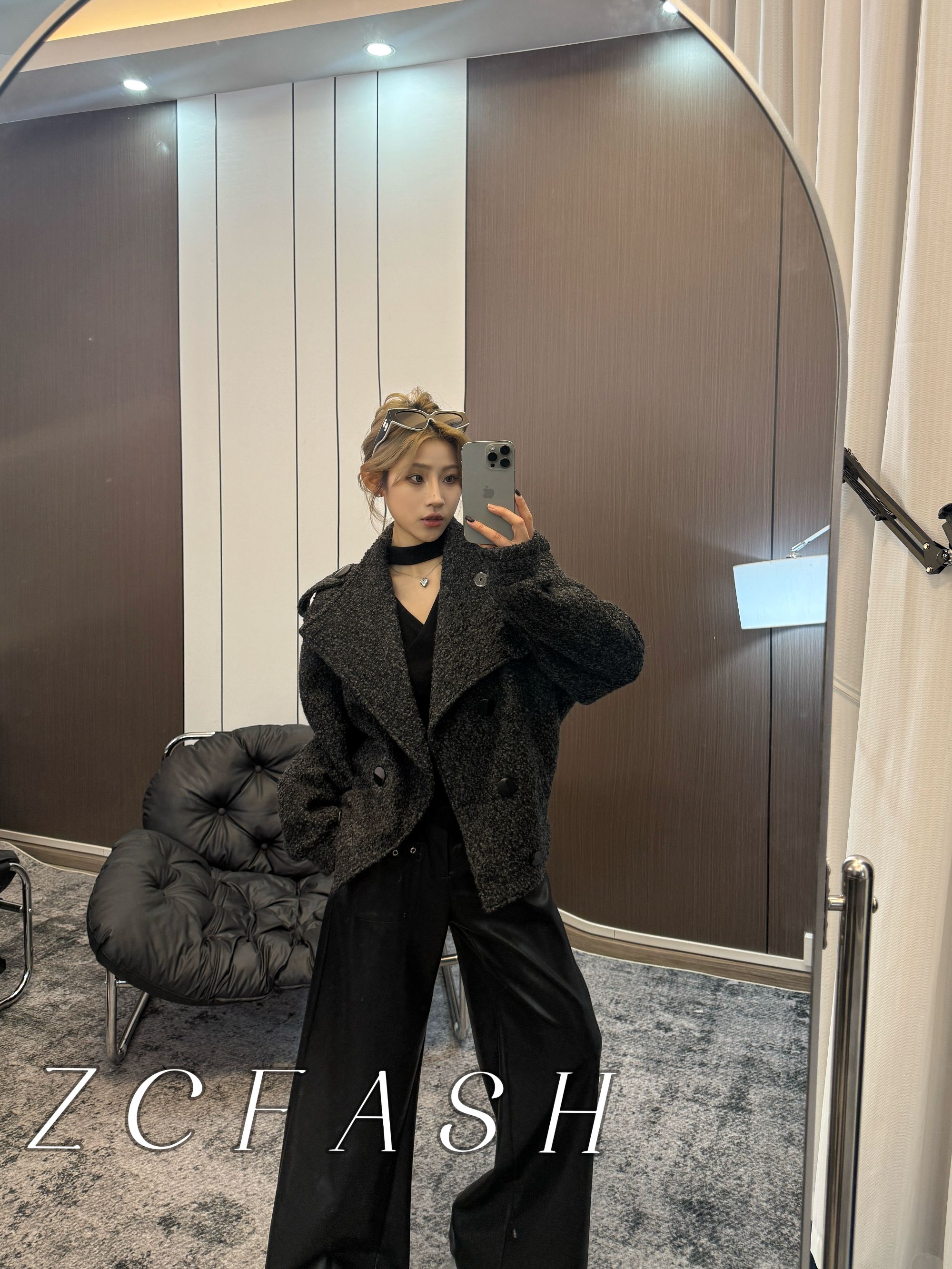 ZC-新款秋冬羊毛夹棉外套-S202