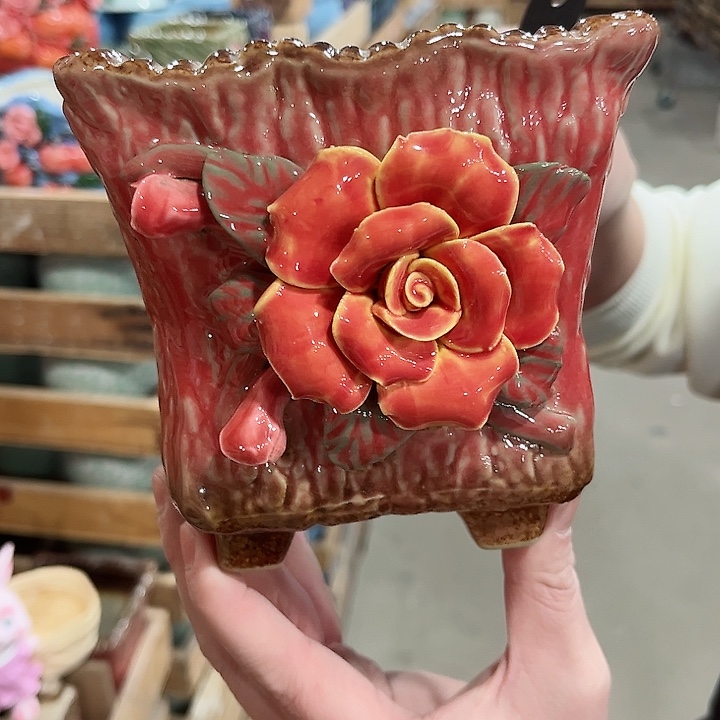 陶瓷陶瓷多肉植物花盆