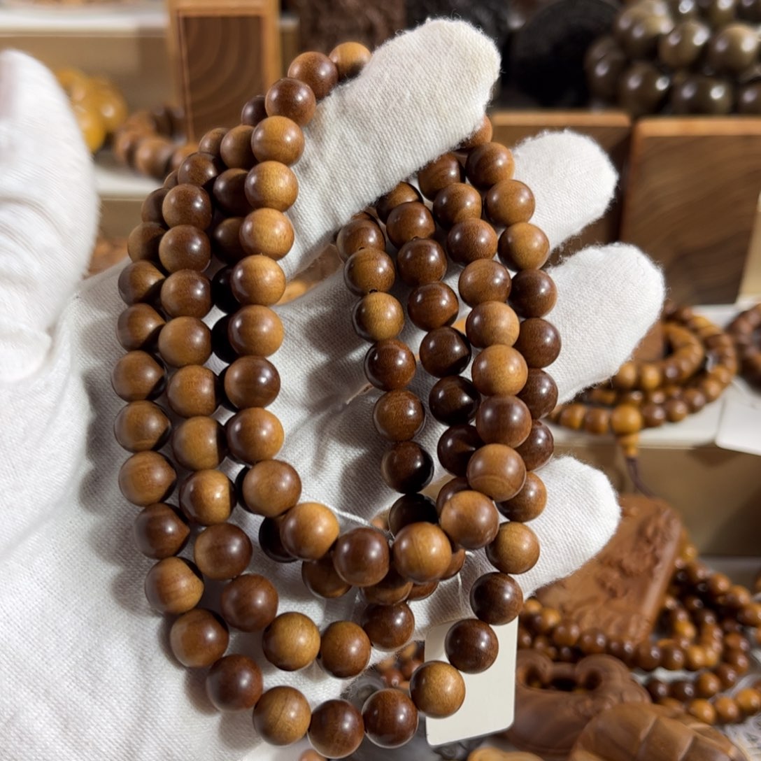 檀香木其他瑞****取老山檀香108黑肉沉水0.8