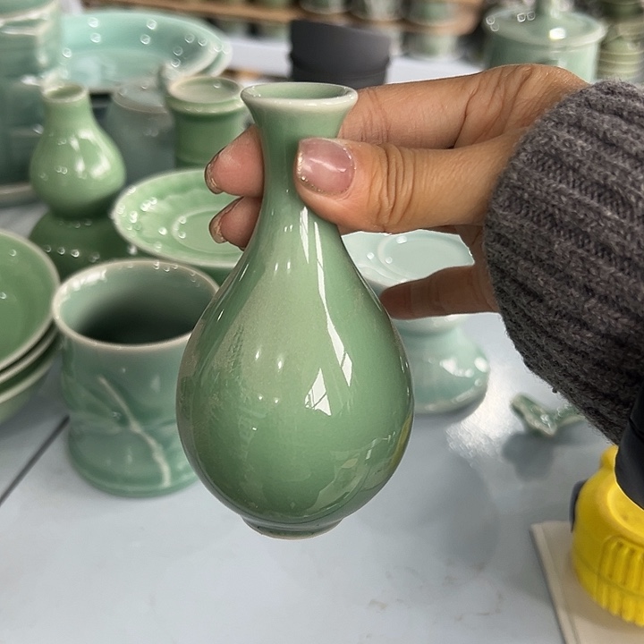 小米茶器龙泉青瓷