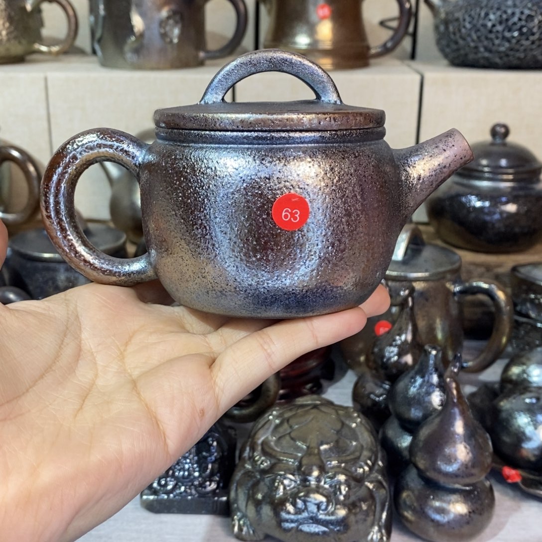 云南建水紫陶柴烧微瑕特价壶