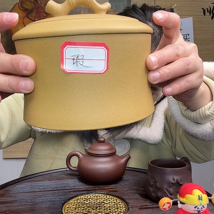 紫砂茶杯原矿紫砂杯