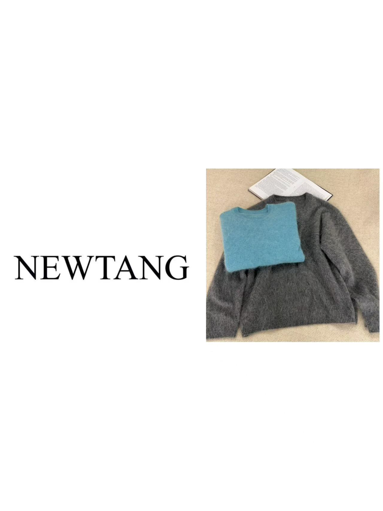 【高货】1175 100%羊毛圆领毛衣女高级感长袖软糯针织上衣