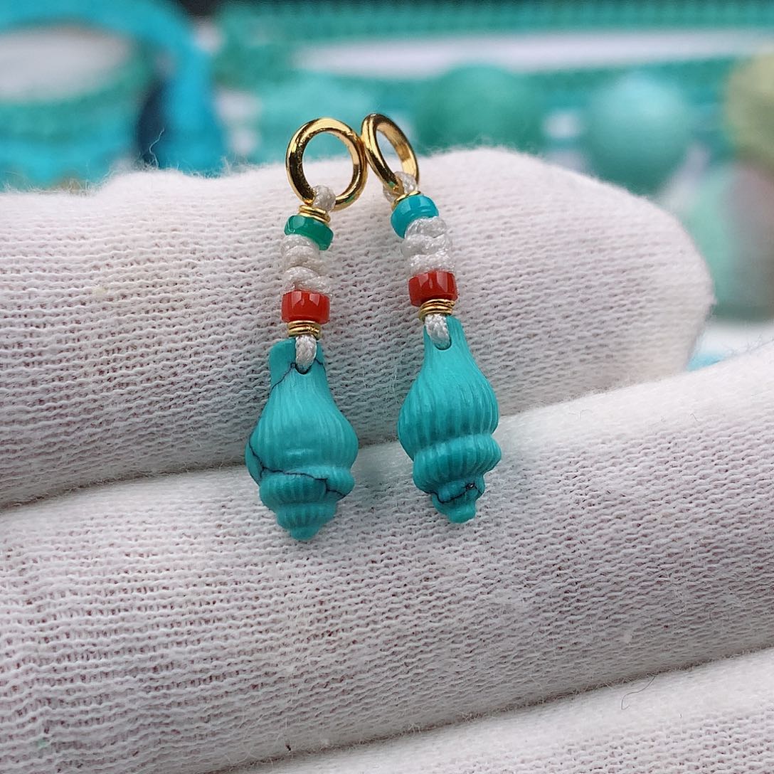 绿松石海螺未镶嵌