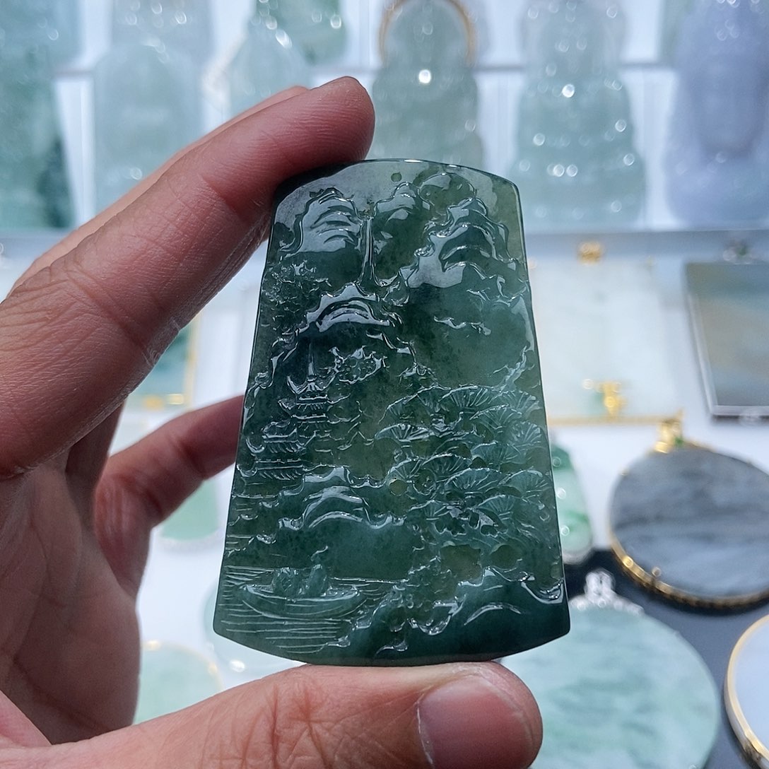 翡翠吊坠(不含链)未镶嵌