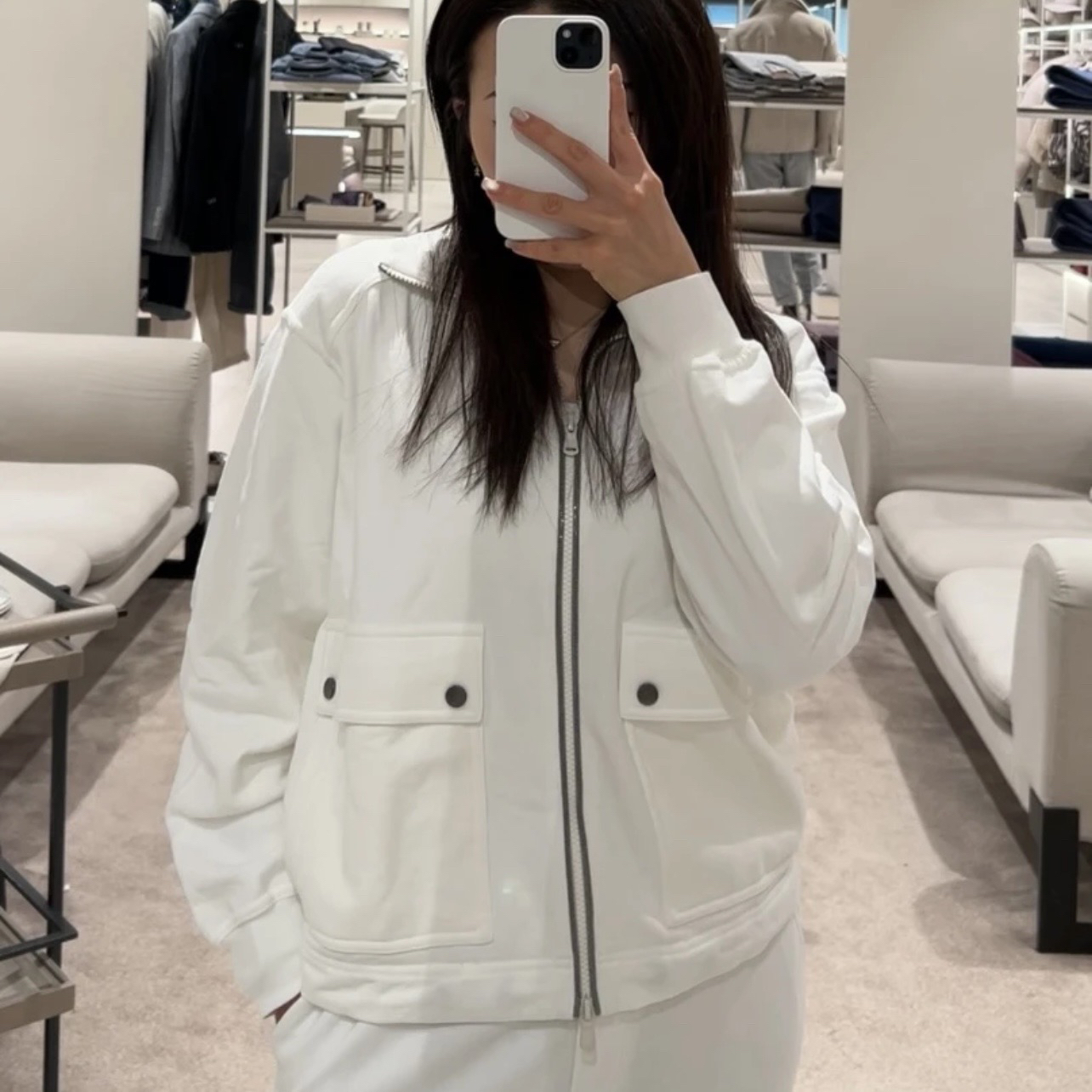 99新 Brunello Cucinelli/布鲁内洛·库奇内利 vem47 外套 s码 棉