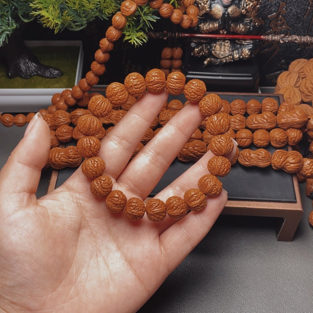吊坠桃核桃核手串