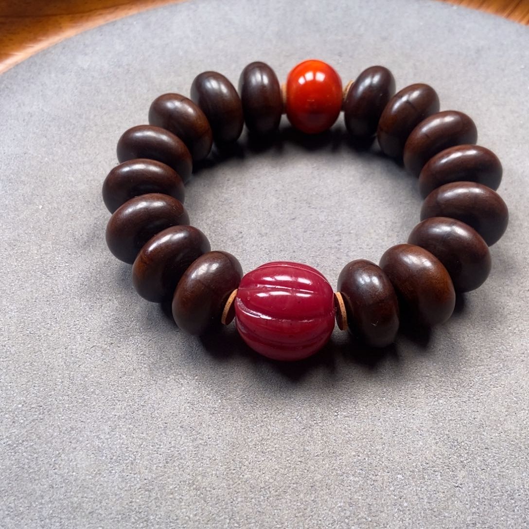 六道木把件未镶嵌六道木