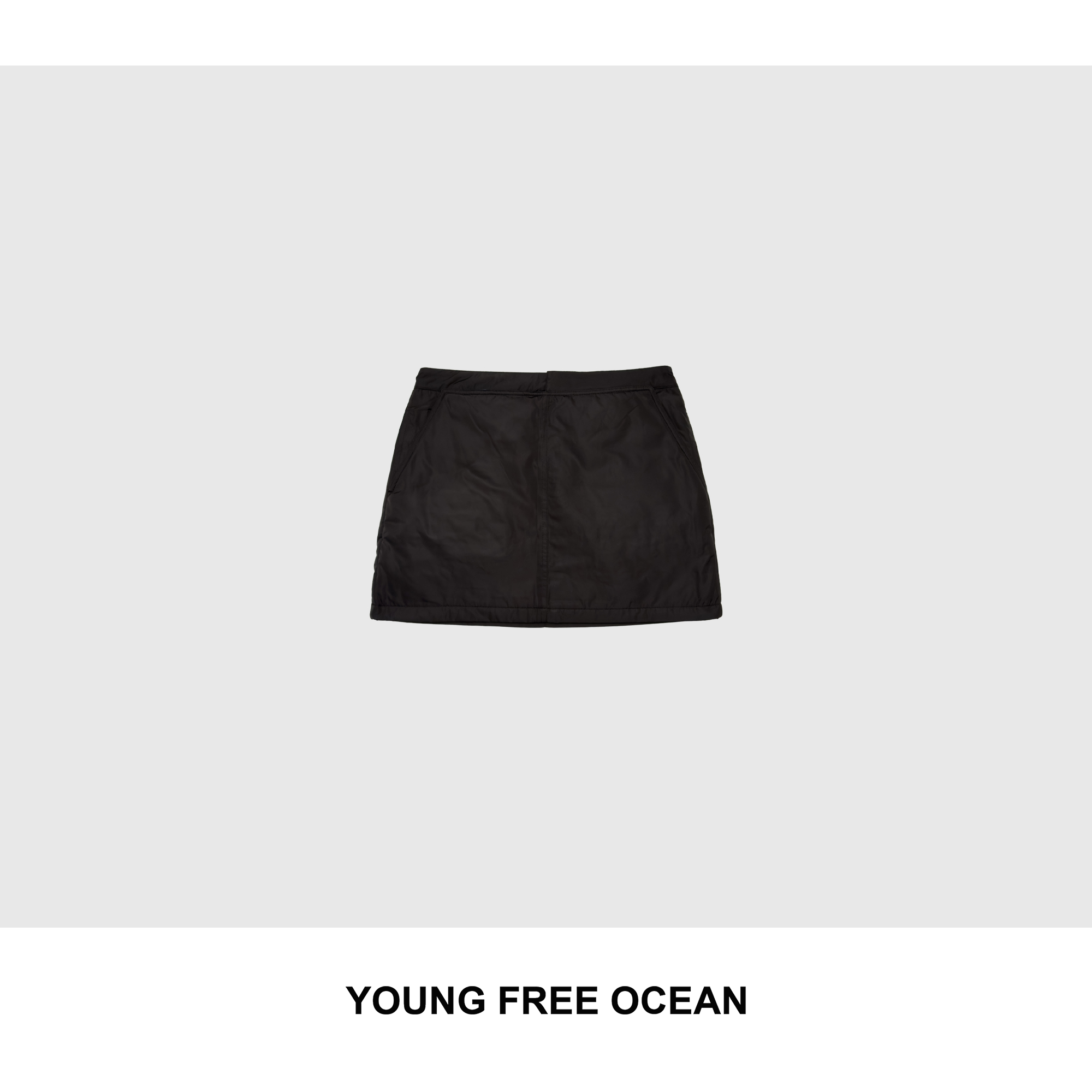 YOUNG FREE OCEAN2025秋冬款 前搭片夹棉腰裙