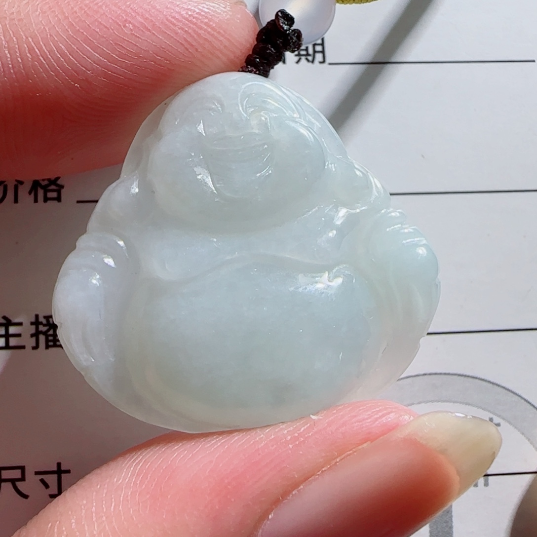 颈饰未镶嵌翡翠佛公