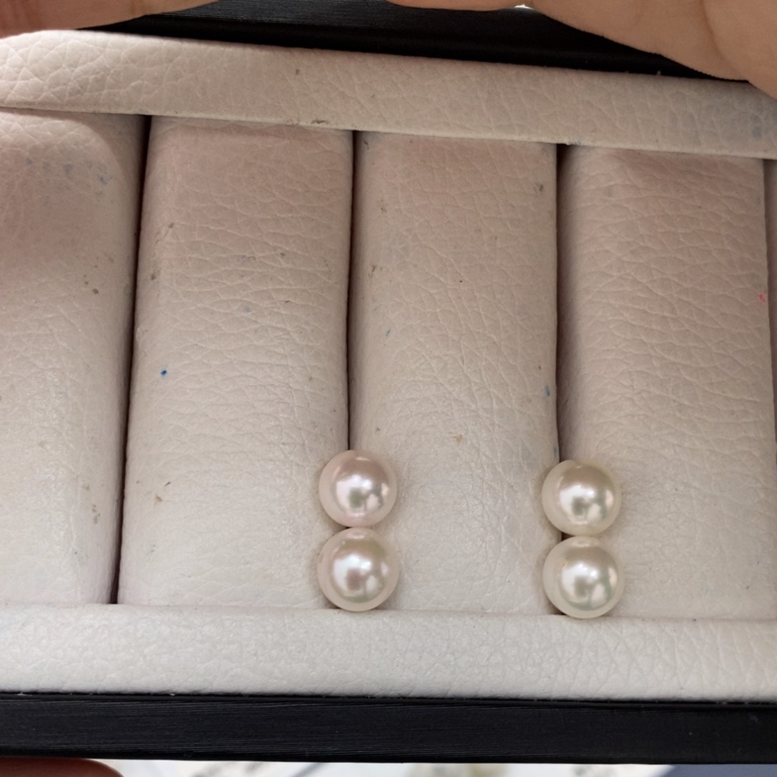 海水珍珠裸珠未镶嵌天女光akoya8-8.5